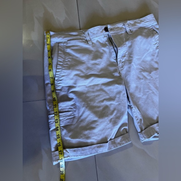 Original WEATHERPROOF VINTAGE Men's SHORTS 36 W Stretch Cargo Beige - Picture 7 of 15